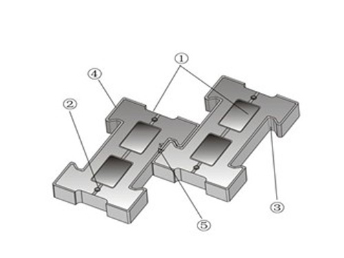 連鎖式生態(tài)護(hù)坡混凝土連鎖塊