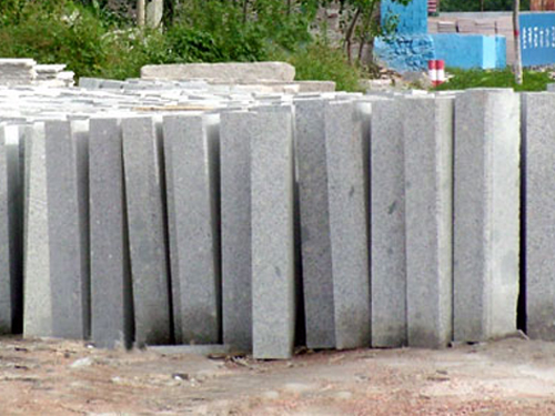 大理石材路邊石